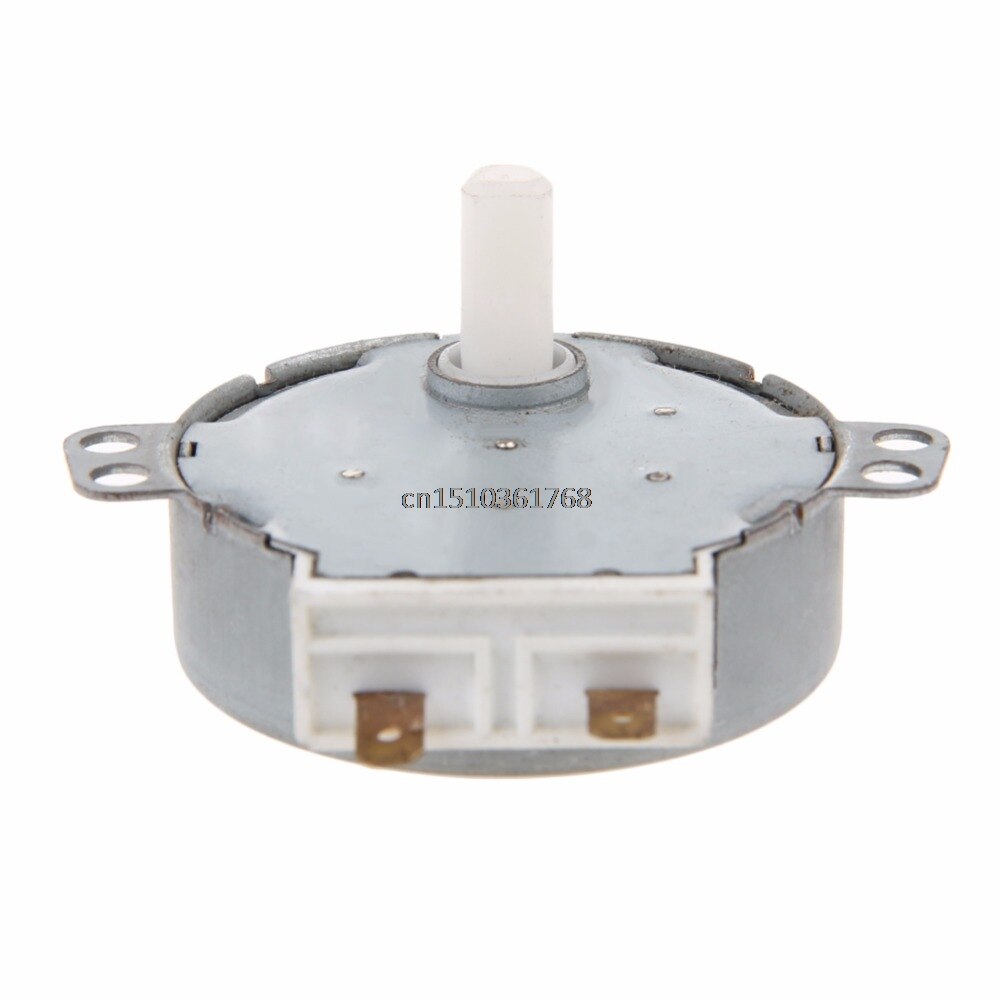 1Pc x silnik mikrofalowy CW/CCW 4 W 5/6 RPM AC 220-240V stół obrotowy synchroniczny 49TYZ-A2