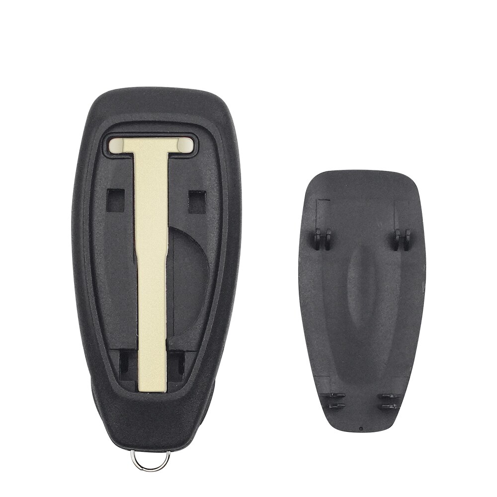 Keyyou til ford focus c-max mondeo kuga fiesta 3 knapper fjernbetjening til bilnøgle med indsats ubeskåret kniv udskiftning af nøglehus