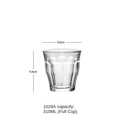 1 stk kaffekop væg glas kop øl kaffe hjerte kopper varmebestandig sund drikke krus te krus gennemsigtig te glas kop: Stil 05 310ml
