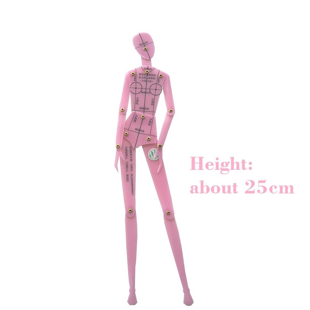 Drawing Ruler Garment of Human Body Dynamic Hand D... – Vicedeal