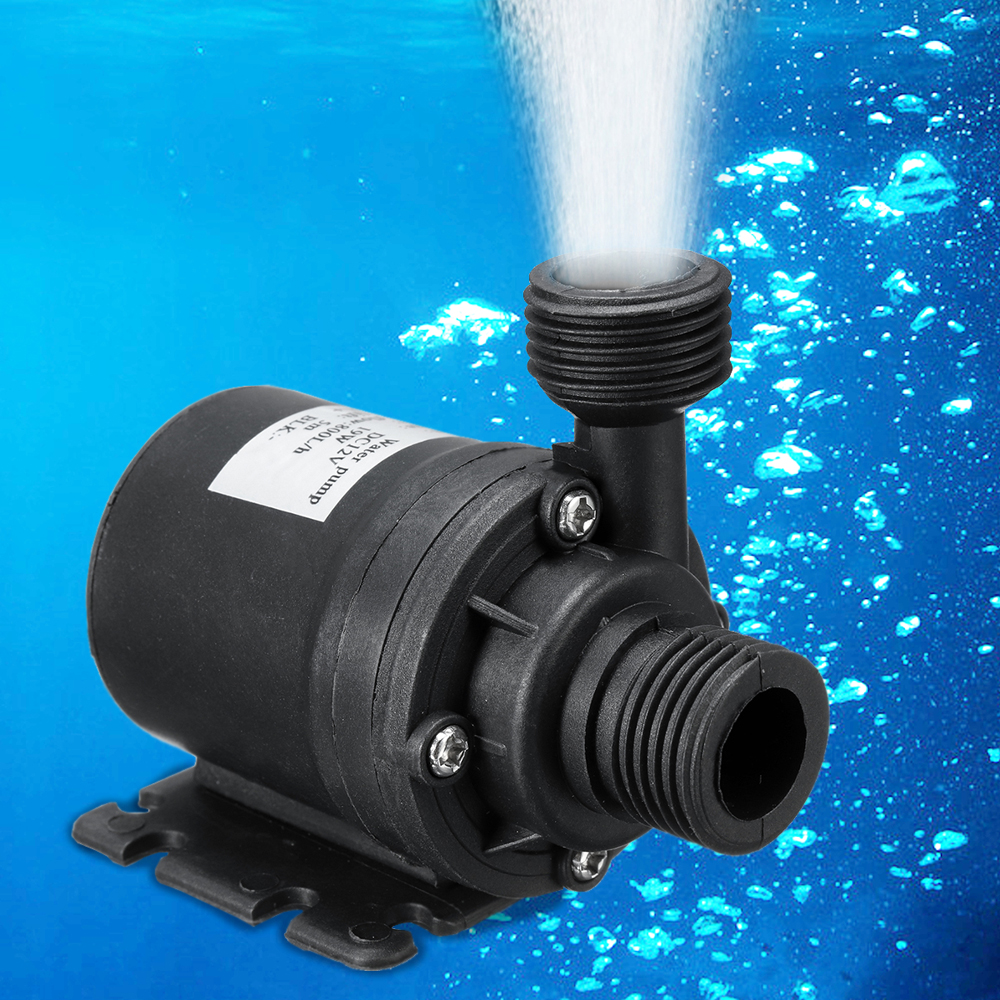 Ultra Ruhigen Mini Wasser Pump12V Lift 5M 800L/H B... Vicedeal