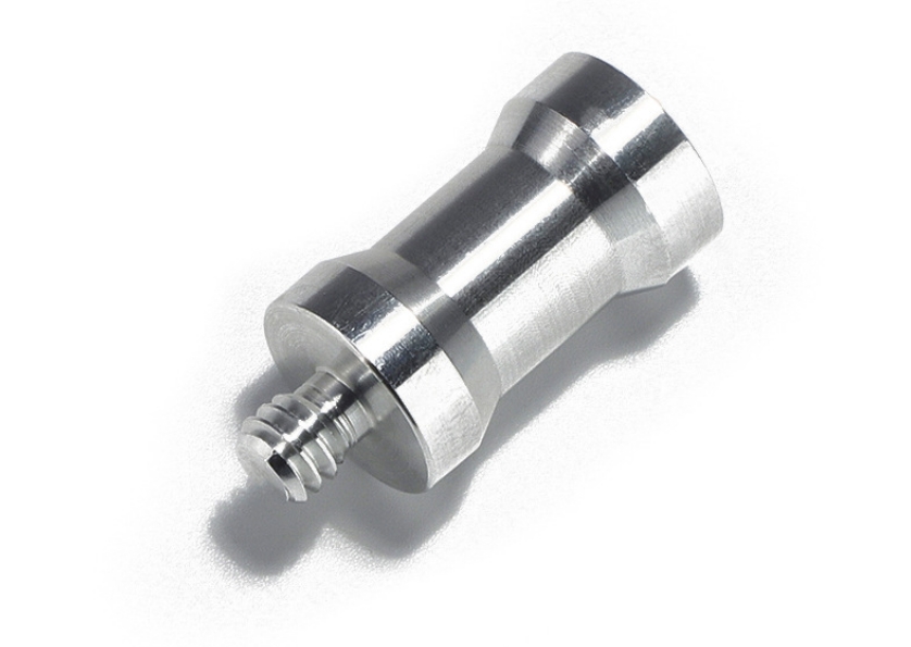 2Pcs M8 Vrouwelijke 1/4 Mannelijke Conversie Adapters Lamphouder Wederzijdse Rotatie Schroef Pan Tilt Montage Adapter Statief Camera