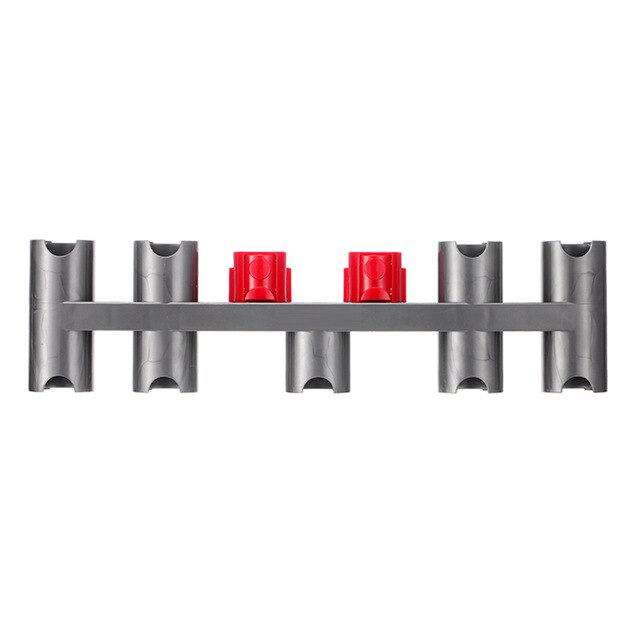 Soporte de almacenamiento para Dyson V11 Dok, piezas de limpiador al vacío sin perforaciones, soporte de almacenamiento, 9 agujeros, práctico adaptador de herramientas de extensión: F