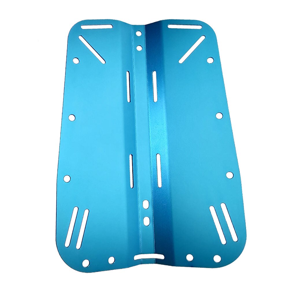 Aluminum Alloy Technic Diving Backplate Wing BCD Ultralight Backplate for Scuba Diving Harness System Hardware Backmount: Blue