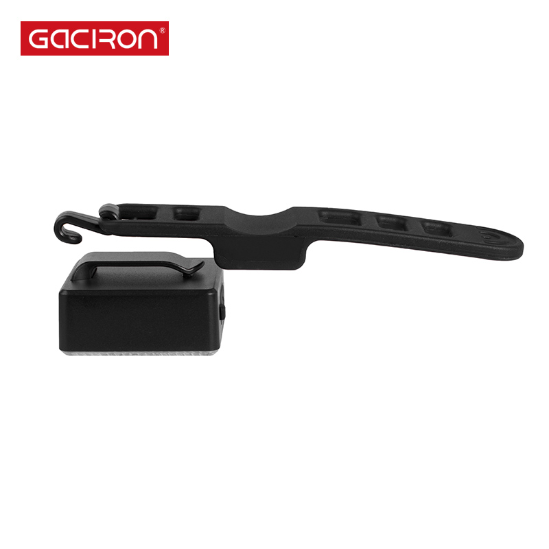 GACIRON 80 Lumen inteligente bicicleta luz bicicleta delantera luz de advertencia impermeable foco reflector la seguridad nocturna luz trasera