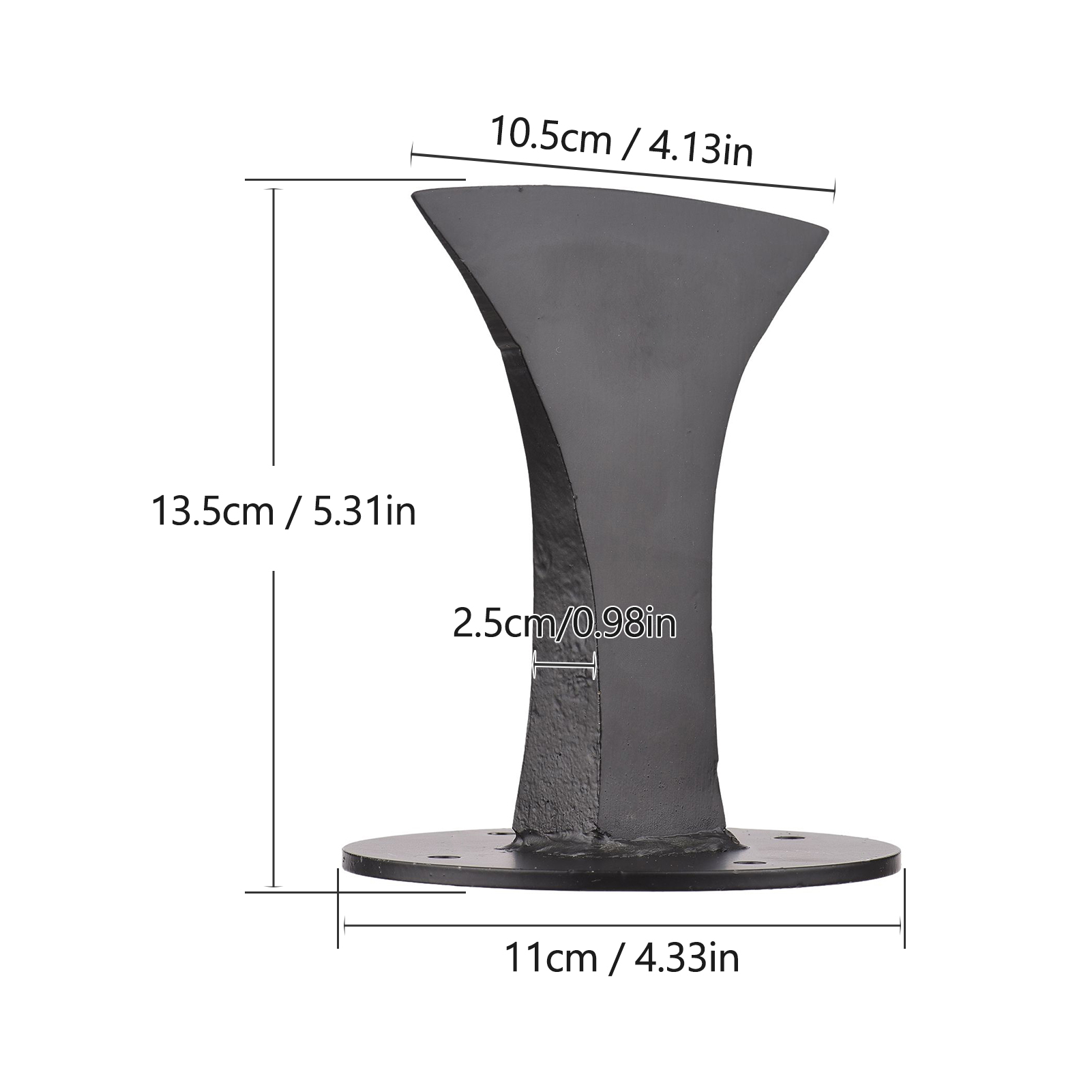 Petit séparateur de bois à cale robuste, séparateur de bois de chauffage, séparateur de bûches manuel pour petite cheminée poêle à bois