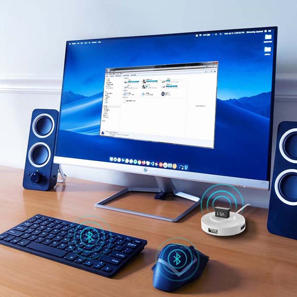 Receptor Bluetooth 5.1 Music Receiver Adapter USB Adapter Bluetooth Transmitter Bluetooth 5.1 Adapter Bluetooth Receiver