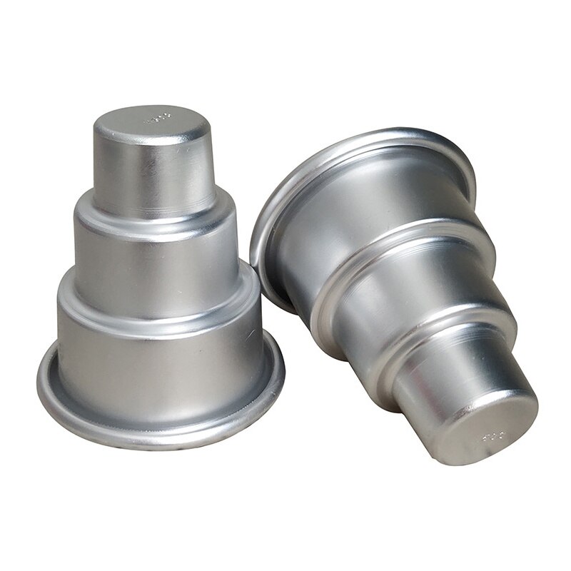 3-layers Round Cake Template Multipurpose Non-stick Diy Muffin Cake Pan Round Cake Template Practical Kitchen Baking Tools