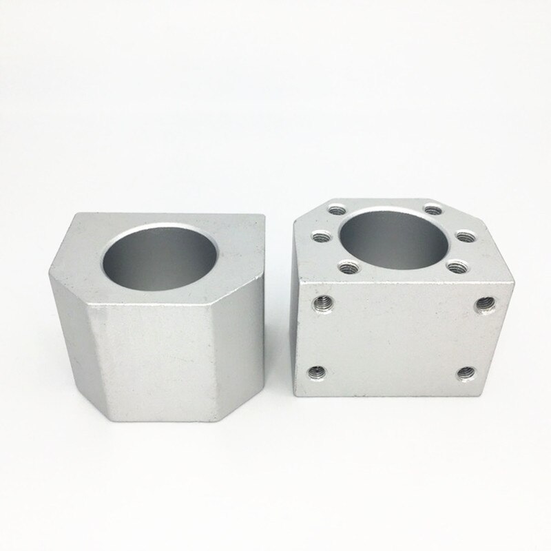 3pcs/lot 1605 ball nut housing bracket holder aluminium for 16mm ball screw SFU1605 SFU1604 SFU1610 CNC parts