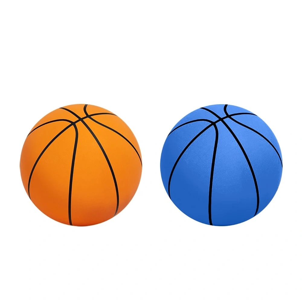 Foam Basketball Kids Stille Basketbal Stuiterende Stille Bal Stuitert Knijpbare Stuiterende Basketbal