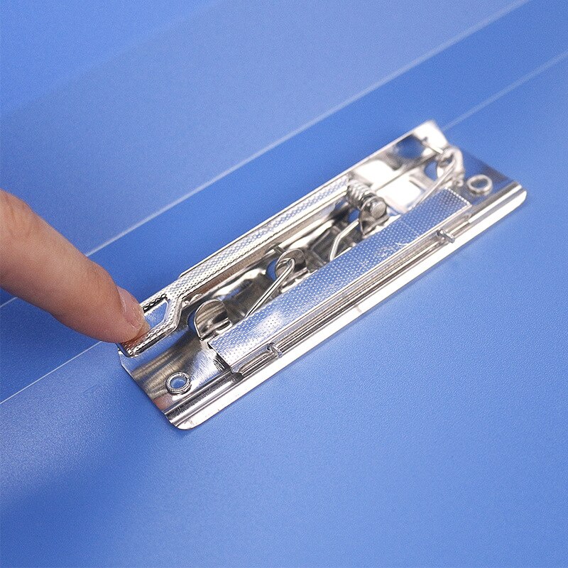 1pcs Simple Practical Office Filing Products Stainless Steel A4 File Folder For Students Daily Office School Supplies