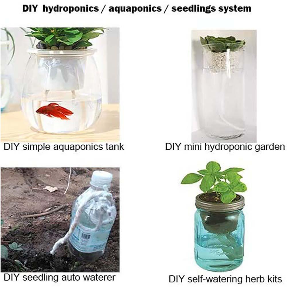 Corde d'évacuation auto-arrosante 50cm plante bonsaï fleur hydroponique corde d'irrigation automatique jardin balcon accessoires fournitures
