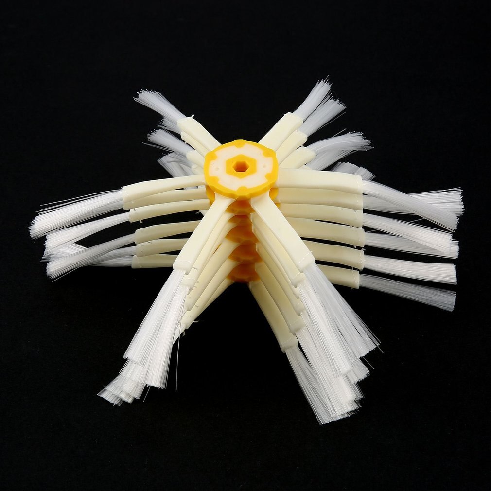 6 Armed Side Brush Sweeping Robot Vacuum Cleaner Accessories Replace Parts For Roomba 528 595 620 650 760 770 780 790