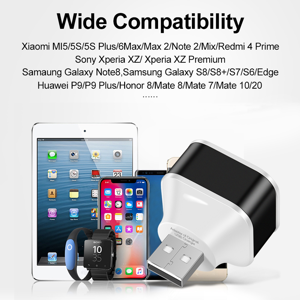 Extension USB 3 ports USB2.0 HUB, Charge rapide, séparateur USB, Interface Multiple, extension USB pour voiture, téléphone, tablette, adaptateur de chargeur pour ordinateur portable