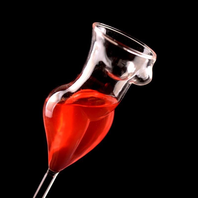 Female body Champagne Wine Glass Goblet Beauty Body Cocktail Glass for Bar and Club Funny Wine Glass #1