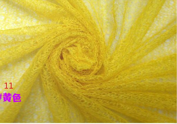 160*50 cm Mesh Gaas Kaasdoek Wraps met Matchende Bloem Hoofdband Volledige Set Voor Pasgeboren Fotografie: 11