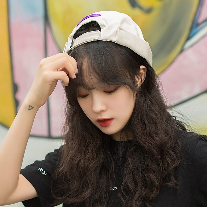 Gorra bordada Unisex de Hip Hop, gorra de marinero, gorra enrollada, gorro sin mangas Retro, gorro a la para actividades al aire libre, gorras