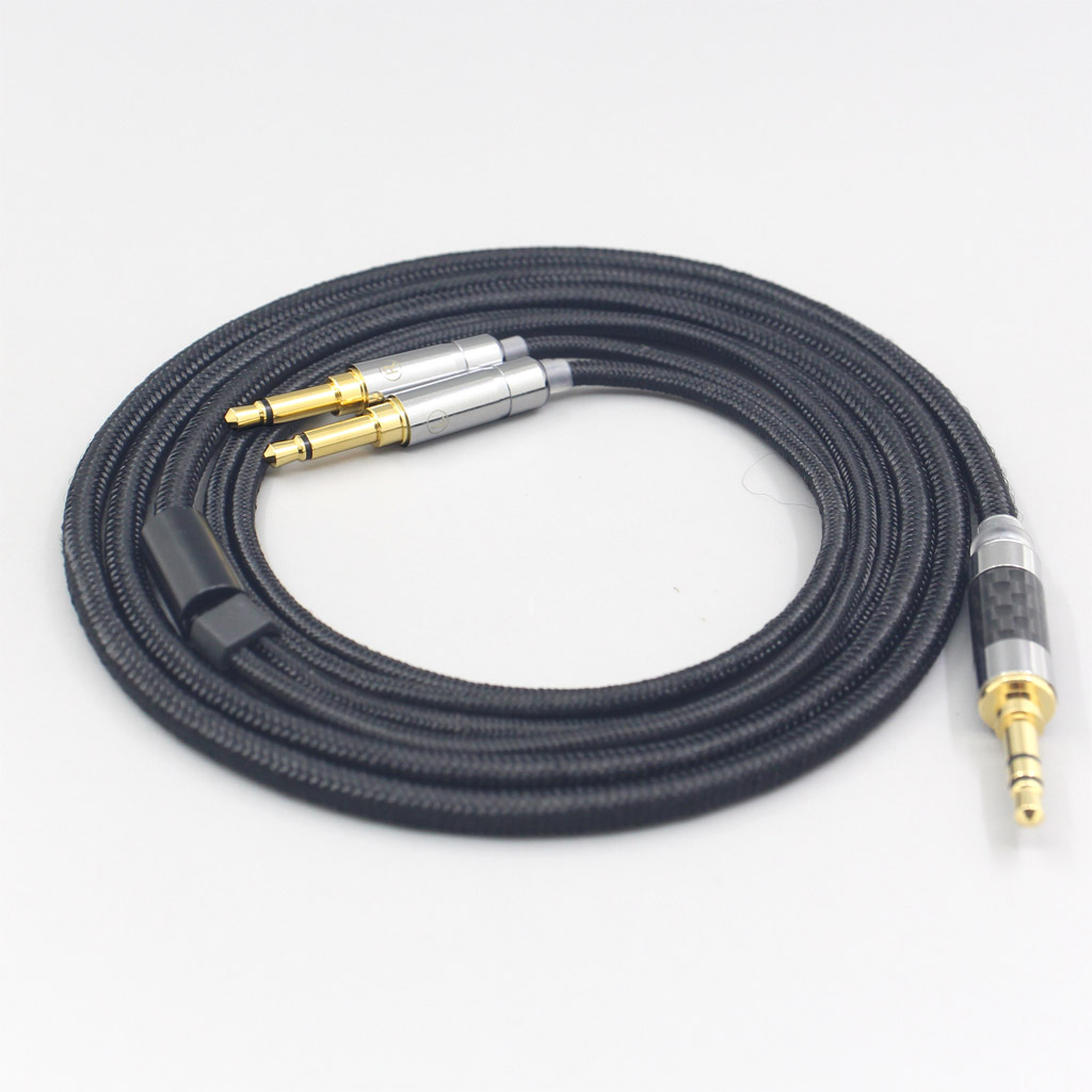 Super Zachte Hoofdtelefoon Nylon OFC Kabel Voor Hifiman Sundara Ananda HE1000se V2 HE6se DEVA he400se Arya He-35x Editie XS LN 007533