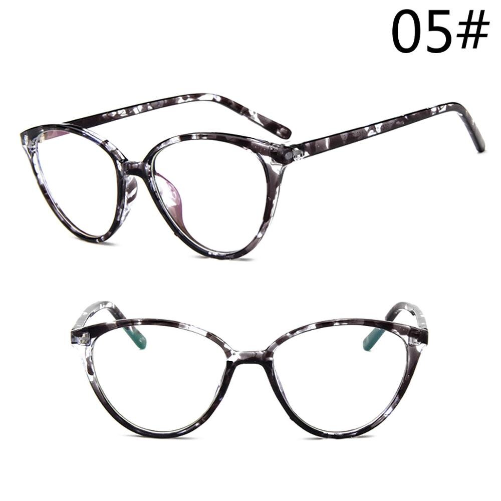 Wishclub retro briller runde metal briller kvinder mænd almindeligt glas kvindelige transparente briller: 5