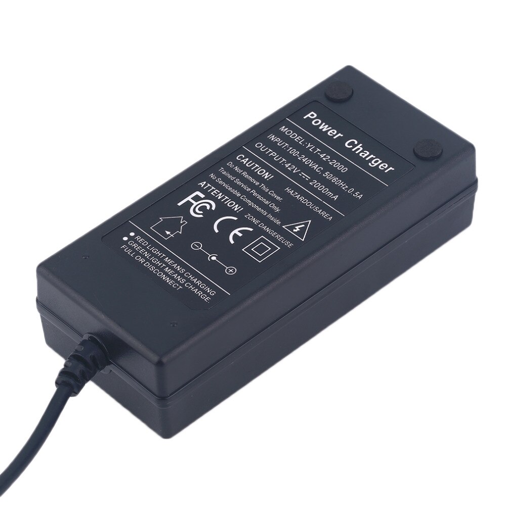 Battery Charger for Electric Drive Smart Balance Wheel Self Balancing Scooter Hover Board 42V 2A EU Plug