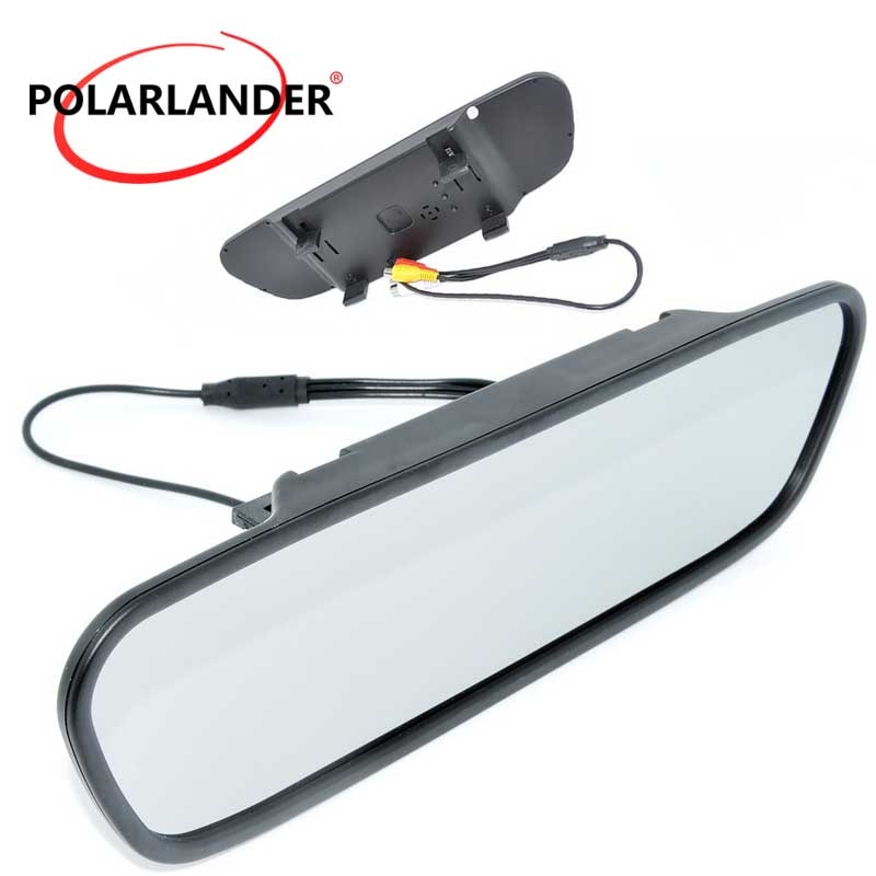 Écran LCD TFT 16:9 de 5 pouces, 480x234, 12V DC pour caméra de recul DVD et magnétoscope