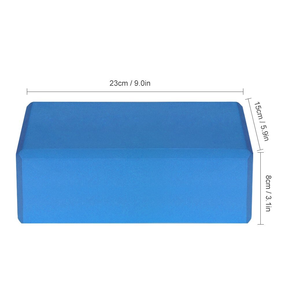 1PCS Yoga Blocks Latex-free Non-slip Surface for Yoga Pilates