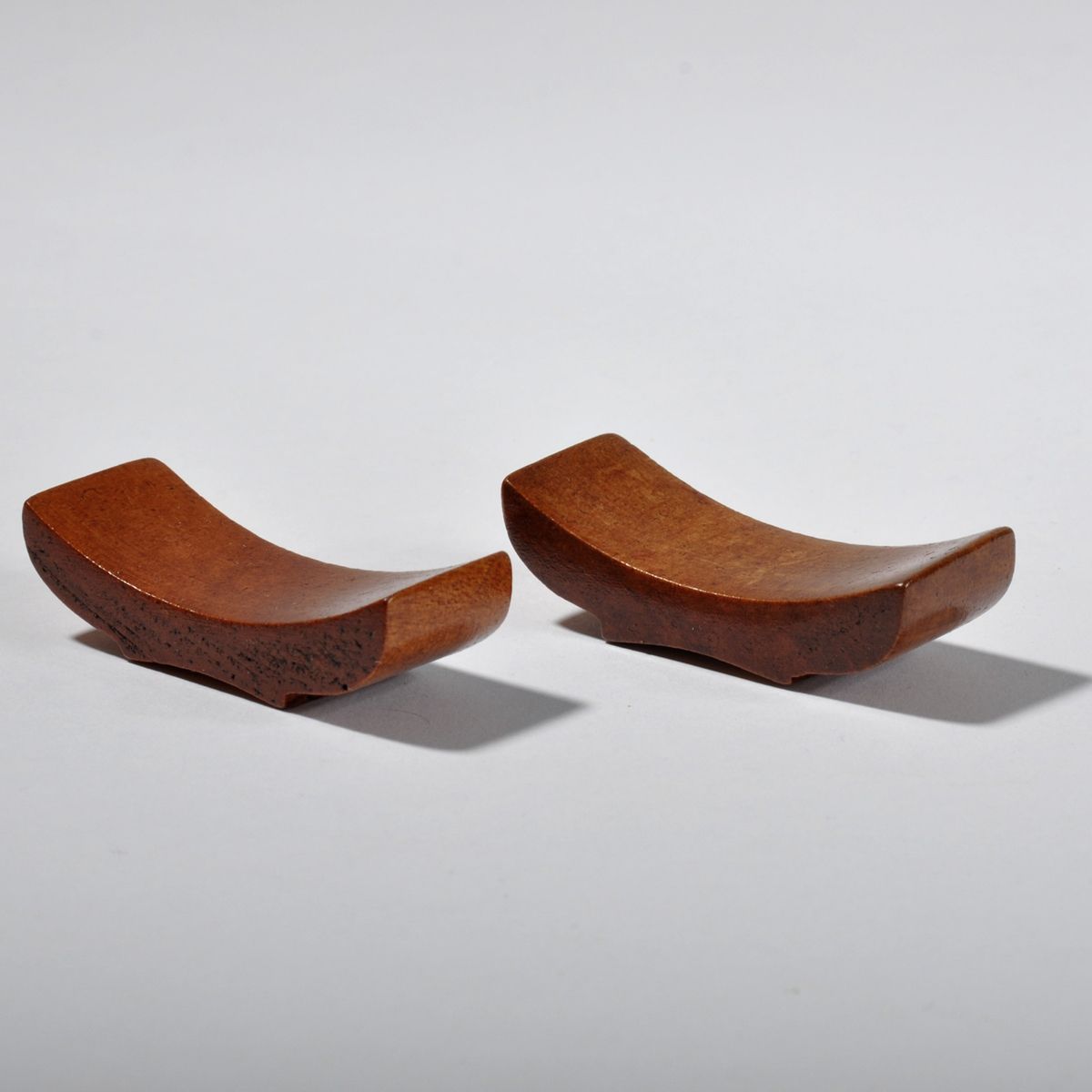 Palillos chinos de madera con en forma de barco, estante de descanso, palillos, práctico, soporte para el hogar, cocina, 6 uds.