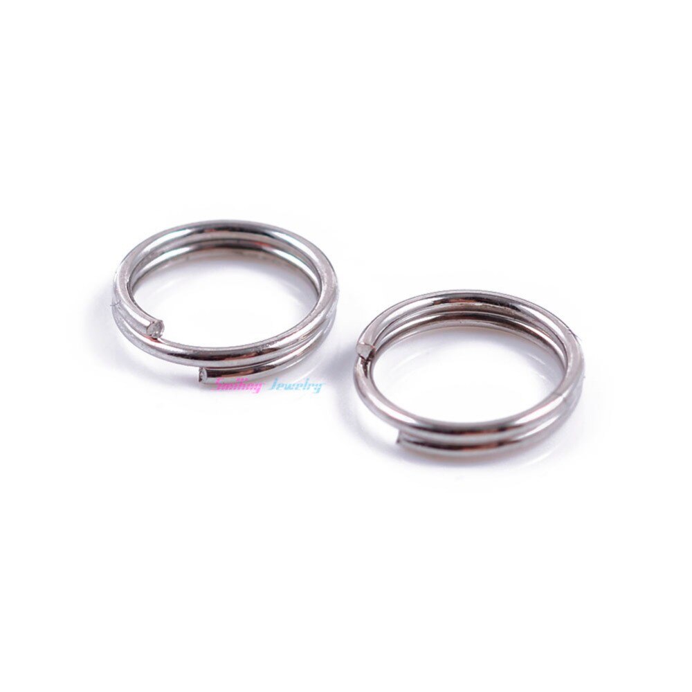 Pcs Mm Mm Mm Open Dubbele Rings Split Ringe Grandado