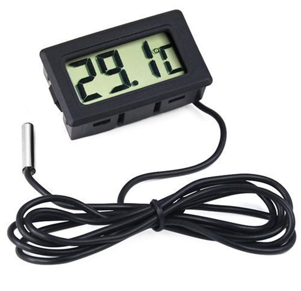 Medidor de temperatura de medición-50 a 110 medidores de temperatura de agua medidor de temperatura de coche pantalla LCD Digital portátil Sensor de temperatura