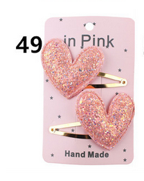 2 stücke Mädchen Blumen Bogen Alligator Haar Stifte Niedlichen freundlicher Haarspangen Baby Mädchen Headwear: K