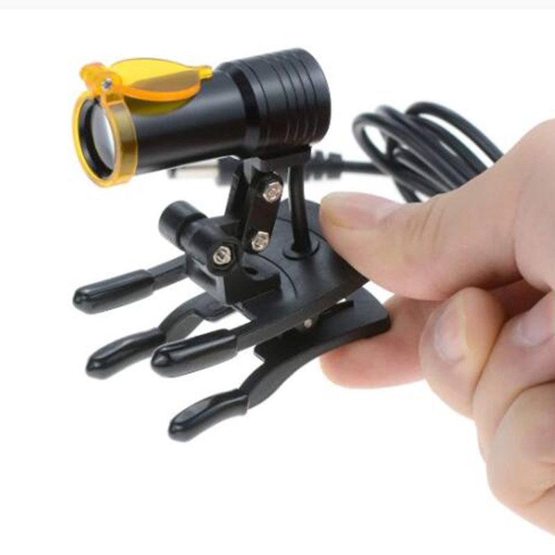 Luz LED de 5W para lupas dentales, lámpara LED Dental, luz frontal, fuente de lámpara de odontología para cirugía, lámpara de unidad Dental