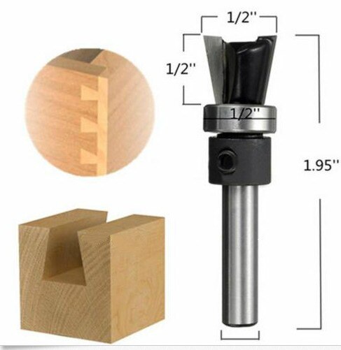 15 " 16 " svalehale skabelon router skabelon kit 12 tommer skabelon tegning kit træbearbejdningsværktøjer: 1 stk svalehale kniv