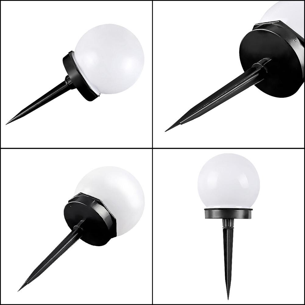 2PCS/Set Waterproof IP65 Solar LED Lawn lights Outdoor Garden Courtyard Lawn Lamp Decorative Lighting with lithium battery