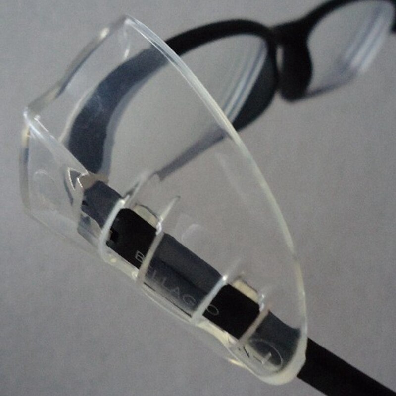 Visionaid Universal Flex Sideshields For Safety Glasses – 1 Pair, Clear, Slide-On, Made In USA