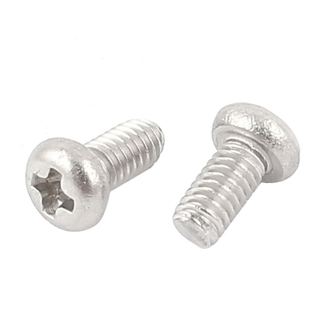 60pcs M2 Round Pan Head 304 Stainless Steel Phillips Round Head Screws Bolt Nut M2 screw Used widely in the home and office