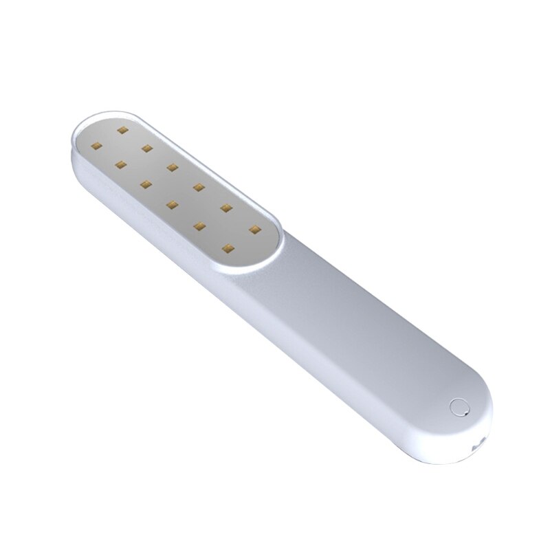 Kannettava uv-sterilointilaite uvc-desinfiointivalo kotiin kädessä pidettävä usb-germisidilamppu kenkäkaappiin lemmikkien matoille alusvaatteet desinfiointi l