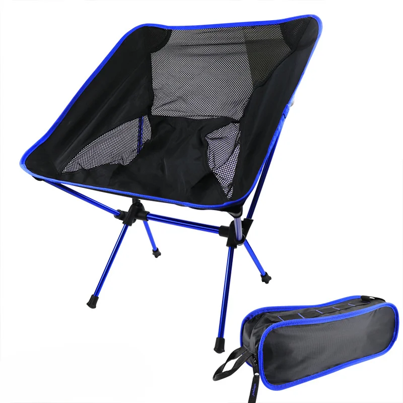 Campingstühle, ultraleicht, zusammenklappbar, kompakter tragbarer Rucksackstuhl für Wandern, Angeln, Strand, draussen-Reisen: Reis weiß