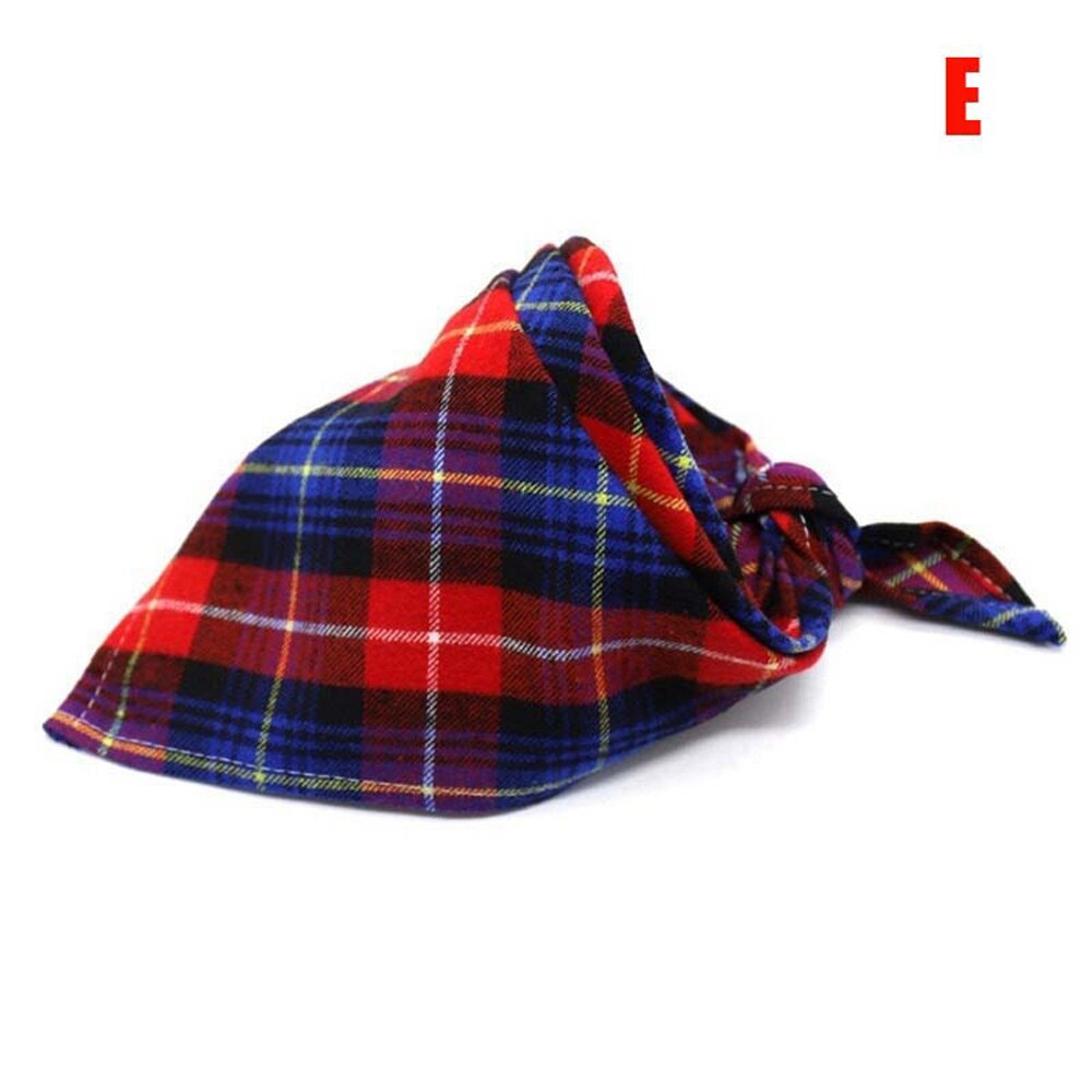 Dog Bandana Christmas Dog Collar Scarf Bib Grooming Accessories Triangular Collars Christmas for Pet Dog Col: E