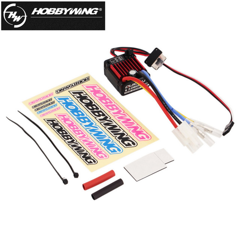 HobbyWing QuicRun 1060 ESC contrôleur de vitesse électronique brossé 60A ESC pour voiture RC 1:10 étanche pour voiture RC
