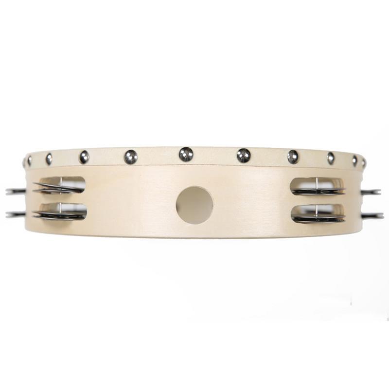 Houten Jingles Handheld Tamboerijn Prestaties Dans Rekwisieten Buikdans Props