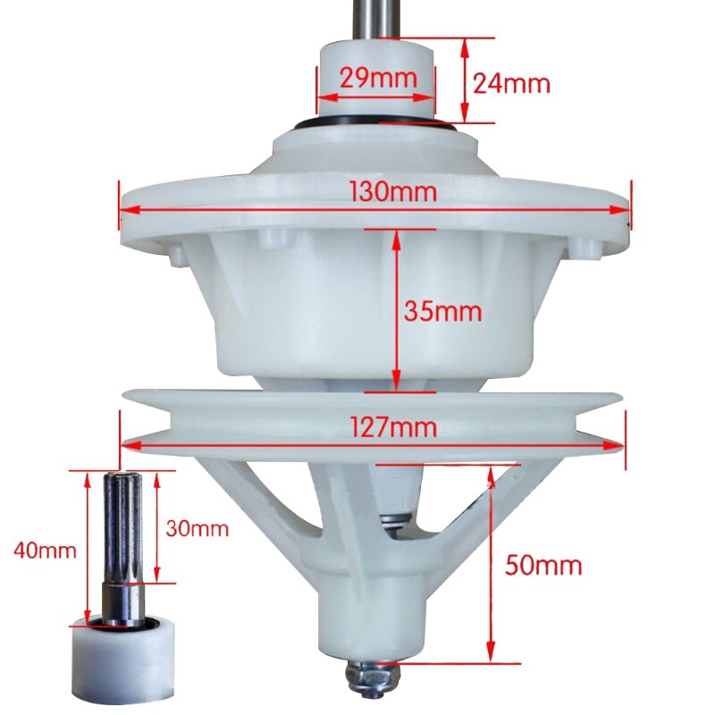 10 teeth shaft height 30/40/45/50mm Washing machine reducer: 40 A