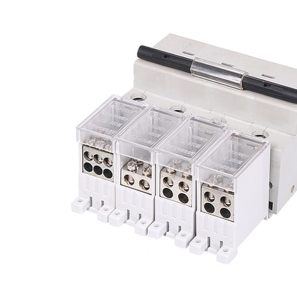 FJ6G/100A FJ6G/250A Branches Circuit Breaker Switch Terminal Block for DZ47(LE) FJ6G-100 FJ6G-250