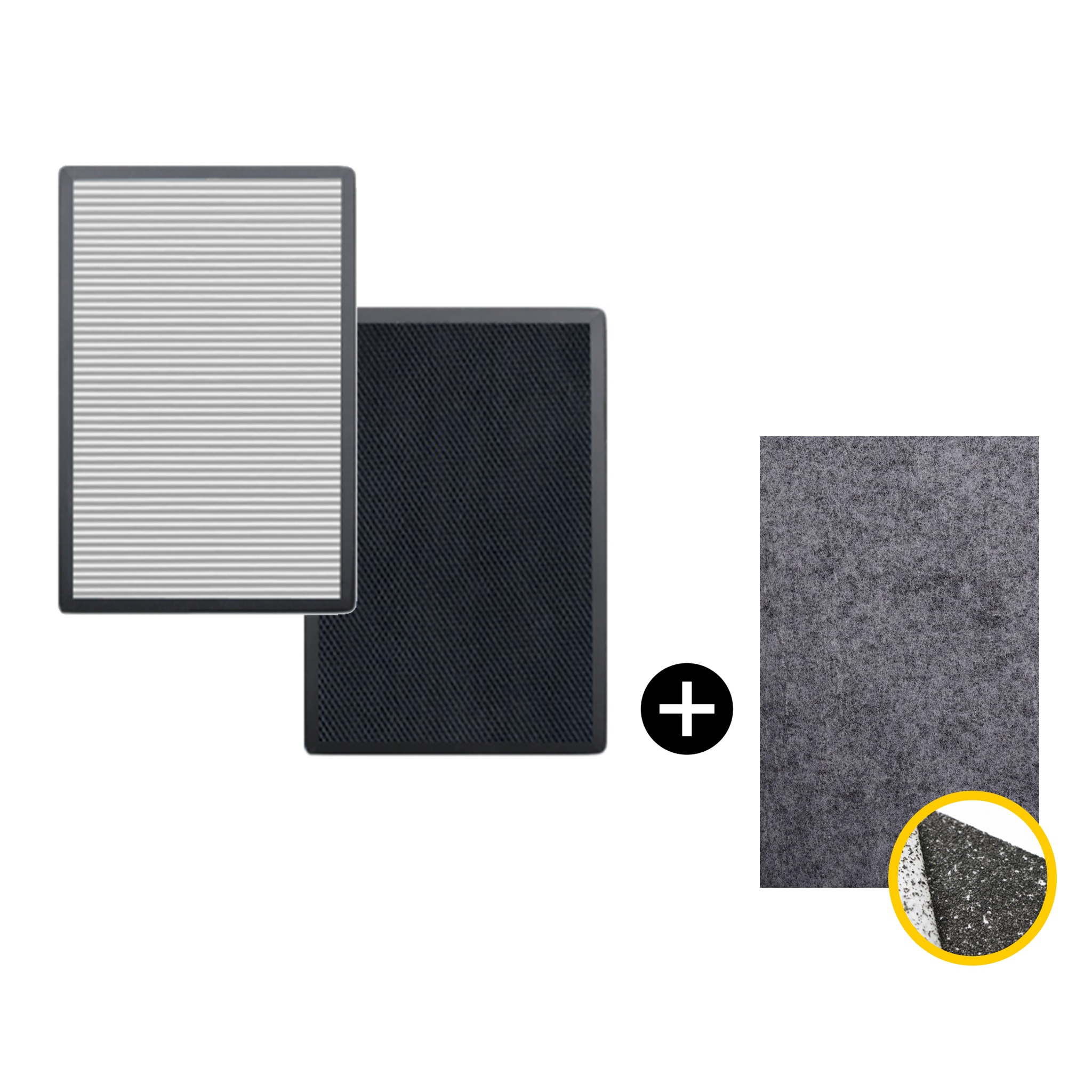 Rowenta PU2120 (XD6040) oczyszczacz powietrza kompatybilny filtr węglowy Hepa nowy filtr przeciwwirusowy srebrny jon ochronny