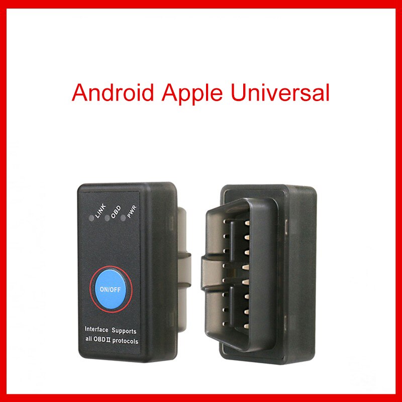 OBD universal car tester/universal decoder/travel computer diagnostic trouble code/automotive maintenance fuel consumption check: Android Apple