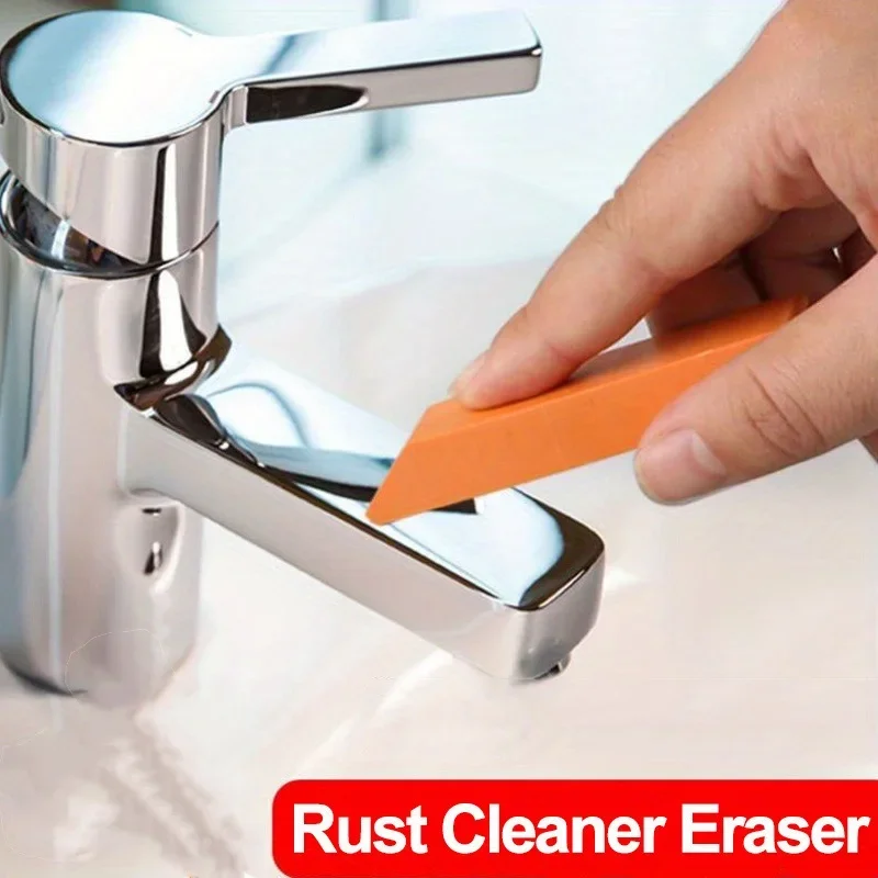 Gomma per calcare Rimozione ruggine in acciaio inossidabile Detergente per rubinetti da cucina Gomma Strumenti per la pulizia della casa Accessori Bagno domestico
