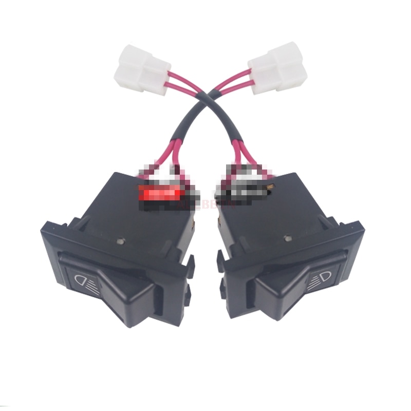 Pour Kobelco SK ZX Daewoo Hyundai Sany CLG XCMG CAT pelle phare interrupteur de travail grande lampe interrupteur pelle accessoires