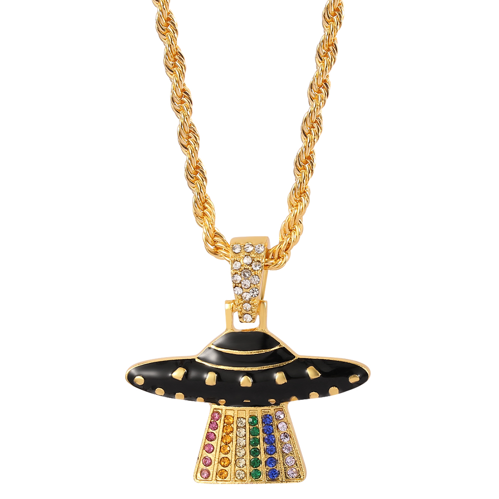 pendentif émail bleu, assym, arabesque