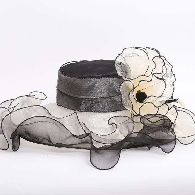 Sombreros de boda a la Para Novias sombreros de noche elegantes para Mujer Accesorios formales para el cabello de boda 9 colores para novia: Gris