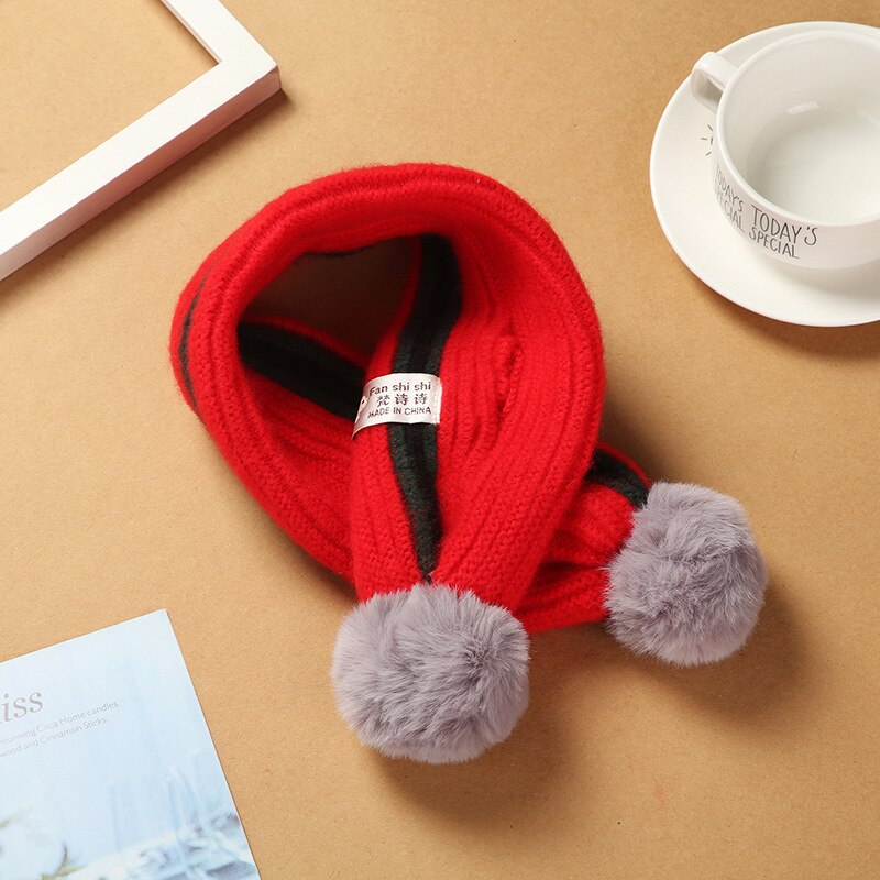 Baby Sjaals Meisjes Gebreide Sjaals Cartoon Katoen Sjaals Jongens Warme Herfst En Winter Verdikte Baby Sjaals: 1