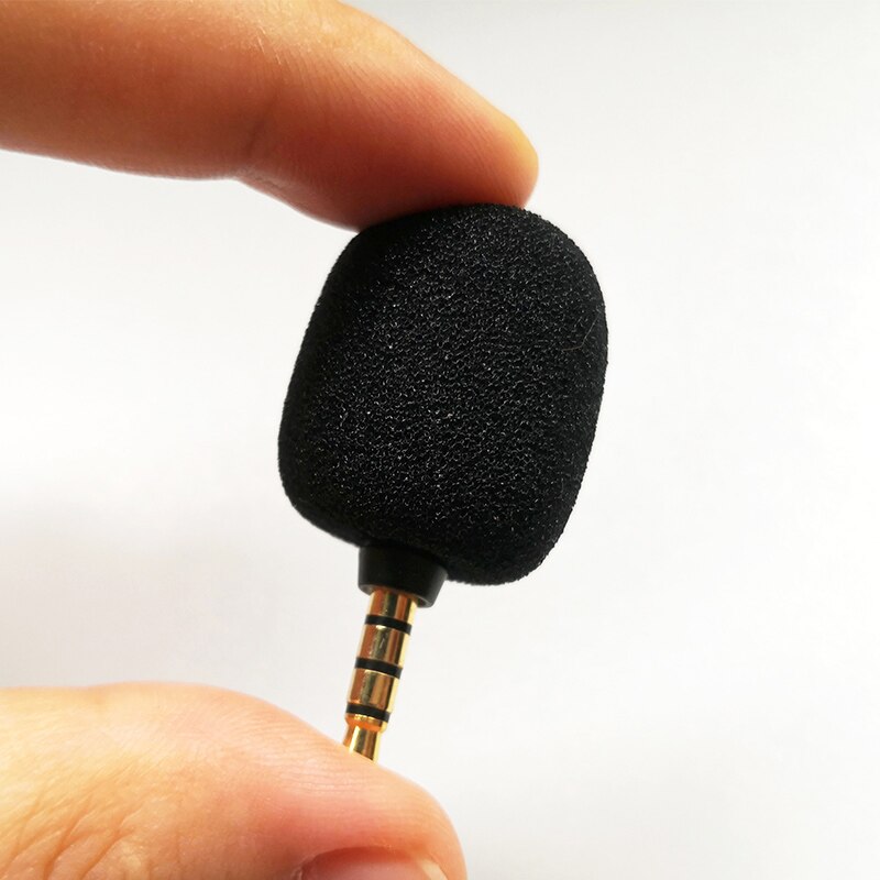 3.5mm Plug Metal Mic Recording Microphone for Mobile Phone Unidirectional Metal Mic Laptop PC Microphone For iPad Microphone